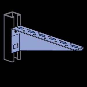 Atkore Unistrut Channel Brackets Steel Electrogalvanized