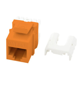 WP3475-OR CAT 5E QC A/B KEYSTON