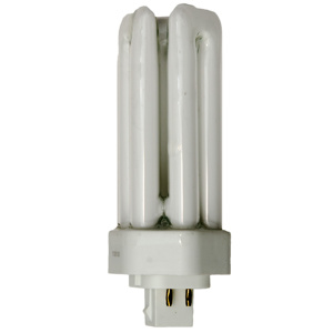 Shat-R-Shield SpringLamp® Series Shatter-resistant Compact Fluorescent Lamps Triple Twin Tube (TTT) CFL 4-pin GX24q-4 4100 K 42 W