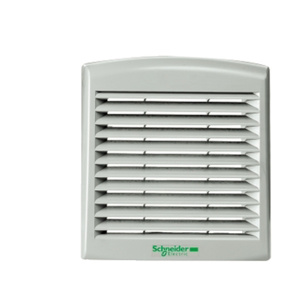 Square D NSYCAG Series Enclosure Exhaust Grilles Thermoplastic 125 mm