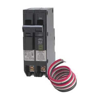 Square D QO™ Molded Case Plug-in Circuit Breakers 20 A 120/240 VAC 10 kAIC 2 Pole 1 Phase