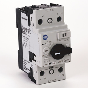 Rockwell Automation 140U Current Limiting Circuit Breakers 25 A 480 V 65 kAIC 2 Pole 3 Phase