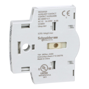 Schneider Electric MD Motor Disconnect Switch Auxiliary Contacts