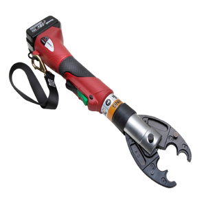 Burndy PATRIOT® Battery-actuated Crimper Cutter Combination Tool Kits Scissor 6 Ton W Dies<multisep/> X Dies Cordless