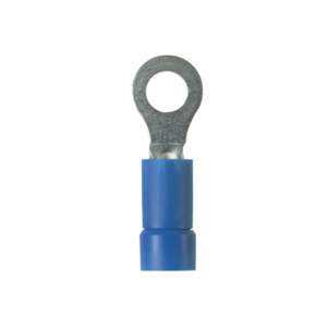 Panduit EV Series Insulated Ring Terminals 16 - 14 AWG #10 Blue