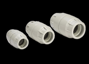 Condux International Comfit HDPE Cable Duct Couplings HDPE/PVC 1-1/4 in Socket
