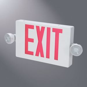 Cooper Lighting Solutions Illuminated Emergency Exit Signs Remote Capacity LED Universal