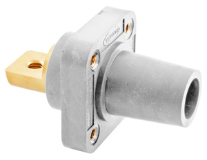 Hubbell Wiring HBLFR Series Single Pole Receptacles 400 A Female 600 V White 4 - 4/0 AWG Bus Bar