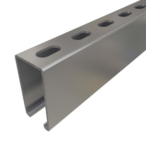 Atkore Power-Strut PS100 Series Slotted Strut Channels 3-1/4" x 1-5/8" Single, Slotted Pre-galvanized