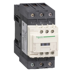 Square D LC1D TeSys Deca Series IEC Contactors 50 A 3 Pole 208 VAC