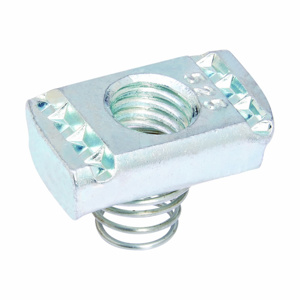 Eaton B-Line Channel Spring Nuts 1/4 in Spring Nut Stainless Steel 306