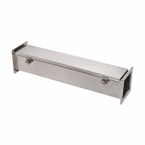 Eaton B-Line NEMA 3R Removeable Hinge Cover Steel Wireways