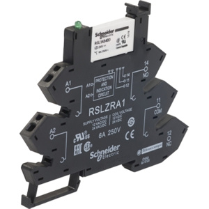 Square D RSL Zelio Harmony™ Pre-assembled Slim Plug-in Interface Relays SPST