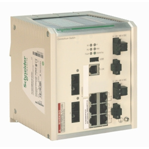 Square D ConneXium™ Ethernet TCP/IP Extended Managed Switches Copper and Fiber 8 Port
