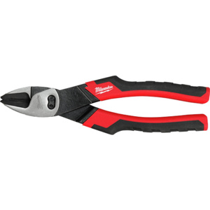 Milwaukee Non-insulated Diagonal Cutters 1-3/8 in Reaming 7 in