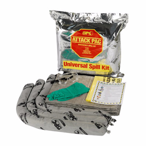 Brady AllWik® Attack Pac Portable Spill Kits Universal Absorbency