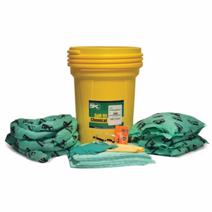 Brady Hazwik® Drum Chemical Spill Kits Chemical Absorbency 30 gal
