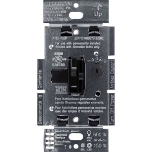 Lutron Ariadni® Toggler® AYCL-153P Series Dimmers