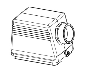 ABB Thomas & Betts SH Pin and Sleeve Single Locking Lever Hoods