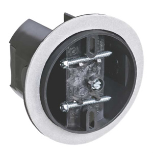 ABB Thomas & Betts CFB Series Round Ceiling Fan Saddle-type 8B Boxes Polycarbonate 3-5/16 in Screws
