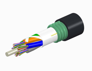 Commscope TeraSPEED® OSP Stranded Loose Tube Fiber Optic Cable 12 Fiber SM - OS2 - SJSA Dry