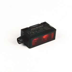 Rockwell Automation 42JT VisiSight Teach Miniature Rectangular Photoswitch Photoelectric Sensors 400 mm (15.75 in) 4-Pin Pico QD