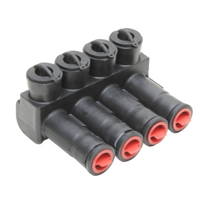 Burndy Direct Burial Submersible Multi-tap Connectors One Sided 12 AWG - 500 kcmil 5 Port