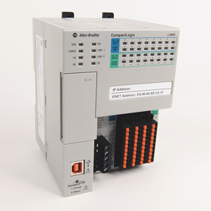 Rockwell Automation 1769 CompactLogix 5370 L1 Controllers 512 KB 24 VDC DIN Rail, Panel Mount