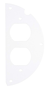 Hubbell Wiring Floor Box Faceplates / Subplates