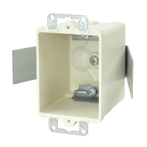Allied Moulded fiberglassBOX™ 9361 Series Old Work Bracket Boxes Switch/Outlet Box Ears, Snap-in Bracket Nonmetallic