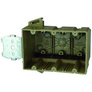 Allied Moulded fiberglassBOX™ 3303 Series New Work Bracket Boxes Switch/Outlet Box Offset Bracket - 1/2 inch