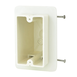 Allied Moulded fiberglassBOX™ Vapor Seal 1099 Series New Work Nail-on Boxes Switch/Outlet Box Nails Nonmetallic