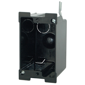 Allied Moulded flexBOX® P-116 Series Old Work Bracket Boxes Switch/Outlet Box Ears, Wings 2-5/8 in Nonmetallic