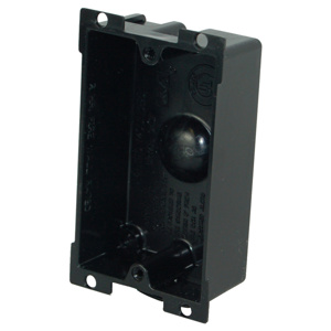 Allied Moulded flexBOX® P-108 Series Old Work Bracket Boxes Switch/Outlet Box Ears Nonmetallic