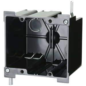 Allied Moulded flexBOX® P-249 Series New Work Nail-on Boxes Switch/Outlet Box Ears, Wings Nonmetallic