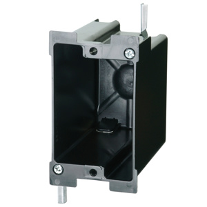 Allied Moulded flexBOX® P-122 Series Old Work Bracket Boxes Switch/Outlet Box Ears, Wings Nonmetallic