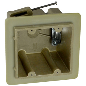 Allied Moulded fiberglassBOX™ RD42 Series New Work Nail-on Boxes Switch/Outlet Box Nails 3-13/16 in Nonmetallic