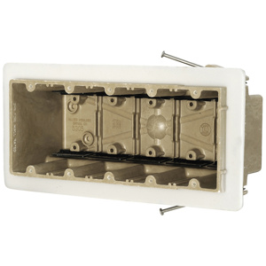 Allied Moulded fiberglassBOX™ Vapor Seal 5305 Series New Work Nail-on Boxes Switch/Outlet Box Nails Nonmetallic