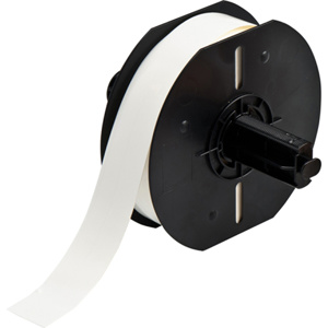 Brady Repositionable Multi-purpose Labels Vinyl Cloth White