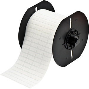 Brady Repositionable Multi-purpose Labels Vinyl Cloth White