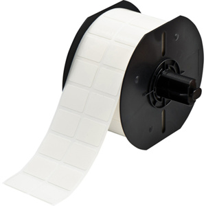 Brady Repositionable Multi-purpose Labels Vinyl Cloth White