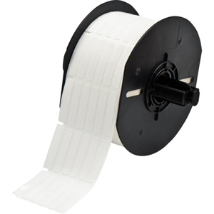 Brady Repositionable Multi-purpose Labels Vinyl Cloth White