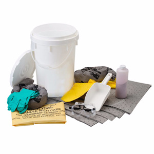 Brady AllWik® Acid Neutralizing Chemical Spill Kits Chemical Absorbency