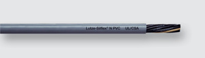 Lutze SILFLEX® Control Cable 18 AWG 18/2 Stranded Unshielded Gray