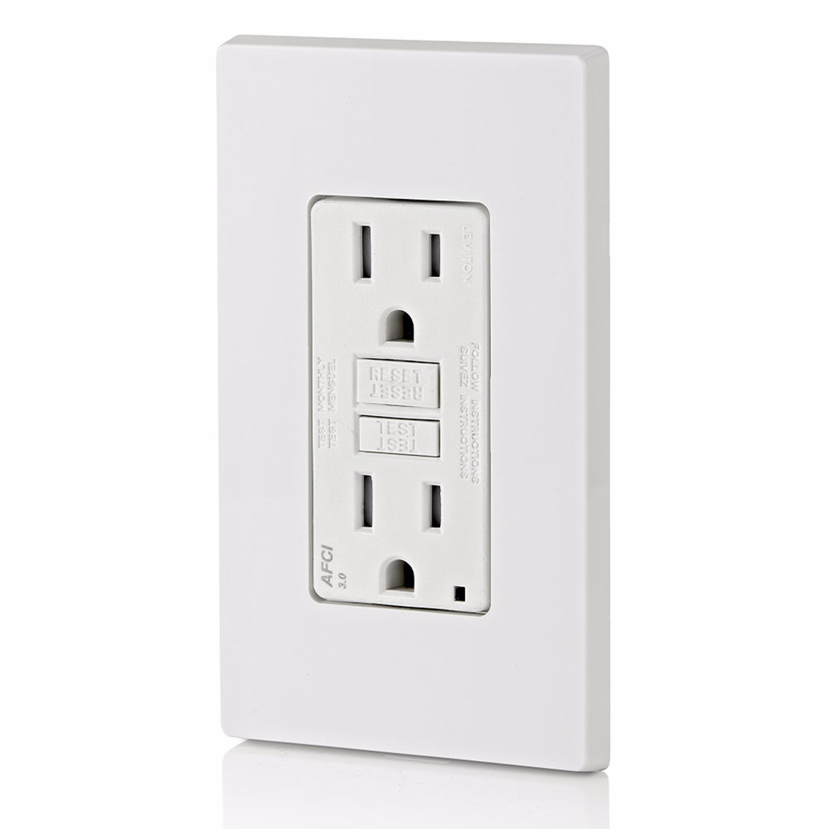 Leviton | Leviton SmartlockPro® AFTR1 Series Duplex AFCIs 15 A 5-15R ...