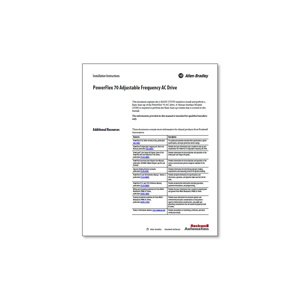 20A-PUB-IN1-EN PF70 INSTALLATIO