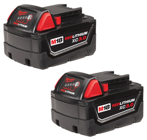 Milwaukee M18™ REDLITHIUM™ XC3.0 Extended Capacity Batteries
