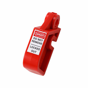 Brady Universal Fuse Lockouts Red Nylon Plastic With ZP Metal Slotted Set Screw 1.38 x 0.59 x 2.36 in