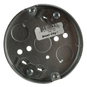 ABB Thomas & Betts 4 in Pan Boxes 1/2 in Steel Screws