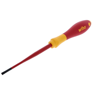 WIHA Tools Slotted Tip Insulated Screwdrivers 3.5 mm 100 mm